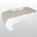 Retractable Wooden Electric Thai Massage Bed Thermal Jade Massage Table